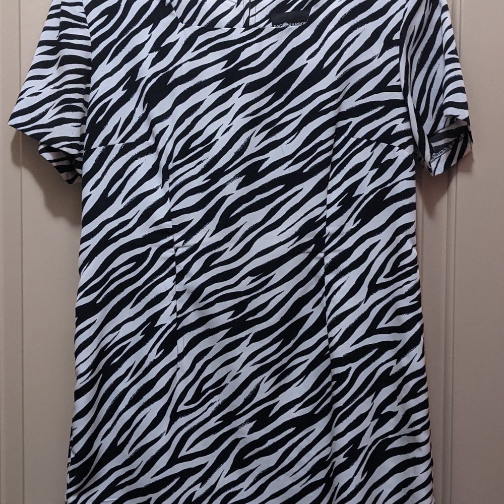 Zebra striped dress, 10P